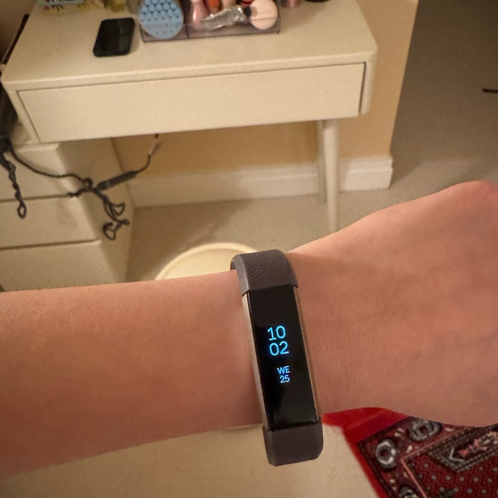 fitbit alta HR purple/grey small